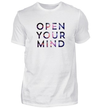 Open mind body shirt soul gift