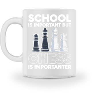 Die Schule ist wichtig, aber Schach ist wichtiger Brettspiel