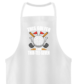 Birthday Golf Shirts For Men 37th Year Old Golfing