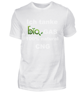 Ich tanke Bio Gas 100% natural CNG