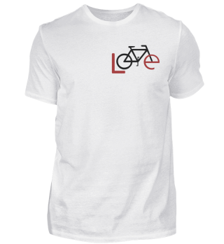 Bike Love Fahrrad T Shirt