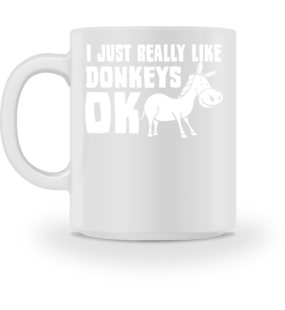 Funny Donkey Gift Mini Farmer
