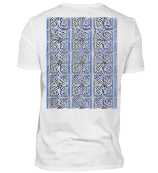 Streetwear geometrisches Design Shirt