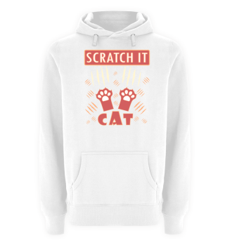 Katzen T-Shirt: Scratch it