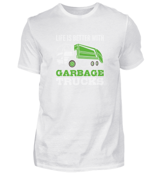 Life is Better with Garbage Trucks - Garbage Truck Recycling