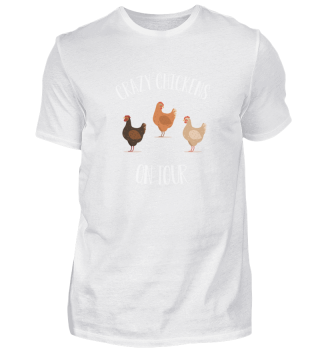 Crazy chickens on tour
