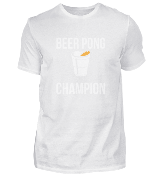 Beer pong champion I Bier Trinkspiel