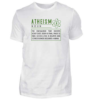 ATHEIST ATHEISM FUNNY RELIGON Atheism definition-264d
