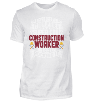 Bauarbeiter Motive T Shirt 13