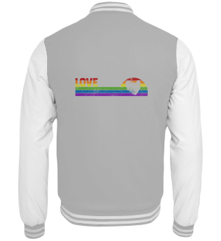 Love Proud Ally LGBT Pride Month Rainbow