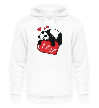 Liebe Süß Geschenkidee Panda Herz