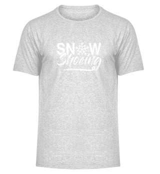 Snowshoeing - Herren T-Shirt