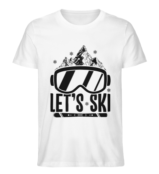 Let's Ski | Skiing skiers après-ski gift