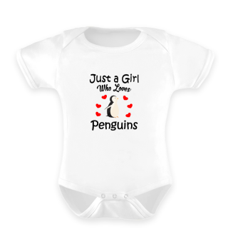 Penguin Gift : just a Girl who loves Penguins