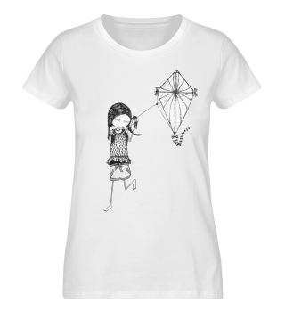 girl “kite” girls shirt