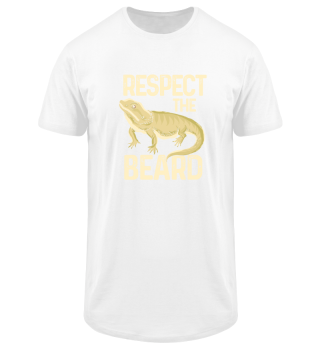 Respect The Beard Bartagame Reptilien