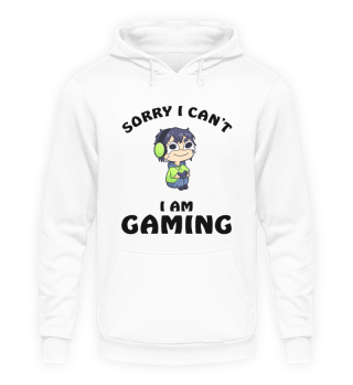Sorry I Can't I Am Gaming