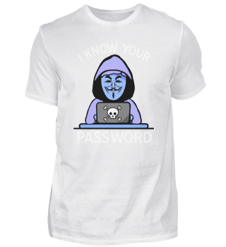 Hacker - Ich kenne dein Passwort