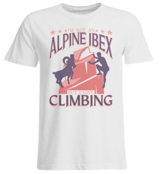 I'm not an Alpine Ibex but I love Climbing 