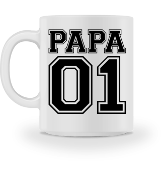 Papa 01 Bester Vater der Welt Tasse