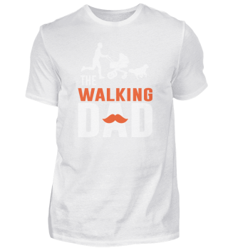 The walking dad (dog and baby running)