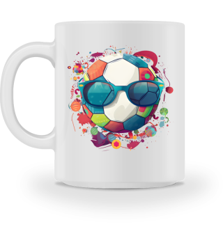 Soccer Ball Player Cool Athlete Sports Football Game Funny