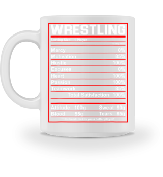 Wrestling Nutrition Facts
