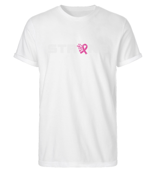 Strong fighter | breast cancer ribbon