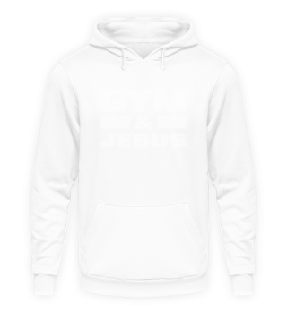 Gym and Jesus Christian Workout Sport Jesus