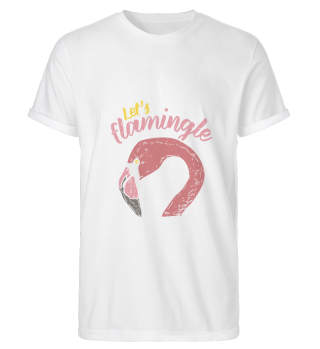 Lets flamingle Shirt funny flamingo gift