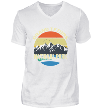 National Park Grand Tetons Souvenir Mountain range Wyoming