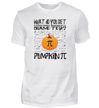 Funny Halloween Pumpkin PI Math Geeks