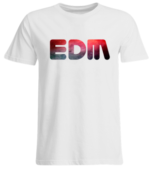 EDM - electronic dance music red