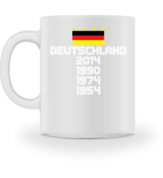 Deutschland 2014 1990 1974 1954