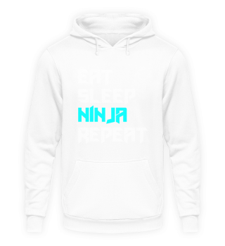 Eat Sleep Ninja Karate Repeat