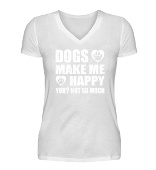 Dogs happy - Hunde T-Shirt