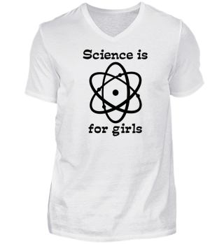 Science is for girls.