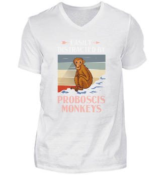 Proboscis Monkey Gift Funny Long Nosed