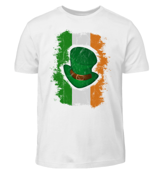 St Patricks Day Irish Flag Green Top Hat