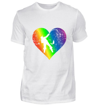 Peche Pride Rainbow Heart