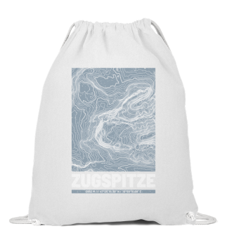 Zugspitze | Landkarte Topografie Grunge