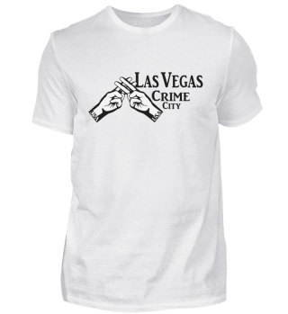 Hand-Hashtag Las Vegas Crime City