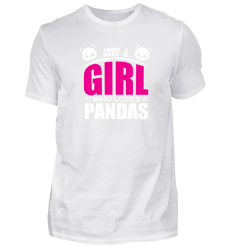 Panda Süß Kinder Mädchen Frau Tier 
