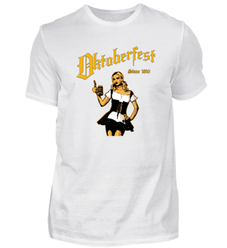 Oktoberfest Dirndl Bier Beer Shirt Gift
