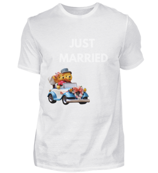 Just married - Hochzeitsgeschenk für das Ehepaar 