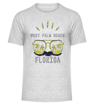 Sunglass Florida West Palm Beach Palmen-Strand-Ozean
