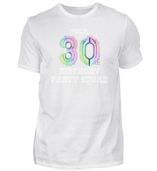 Your 30th Birthday Party Squad Group Photo Guest Outfit-da83