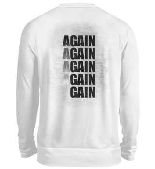 AGAIN Backprint Sweatshirt 