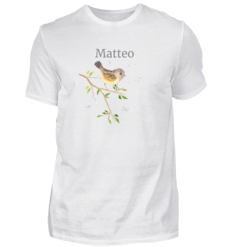 Waldtier Vogel Name Matteo