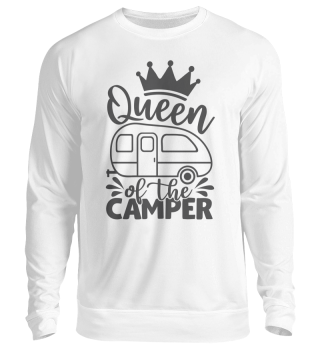 Queen Of The Camper Funny Quote Camping Saying